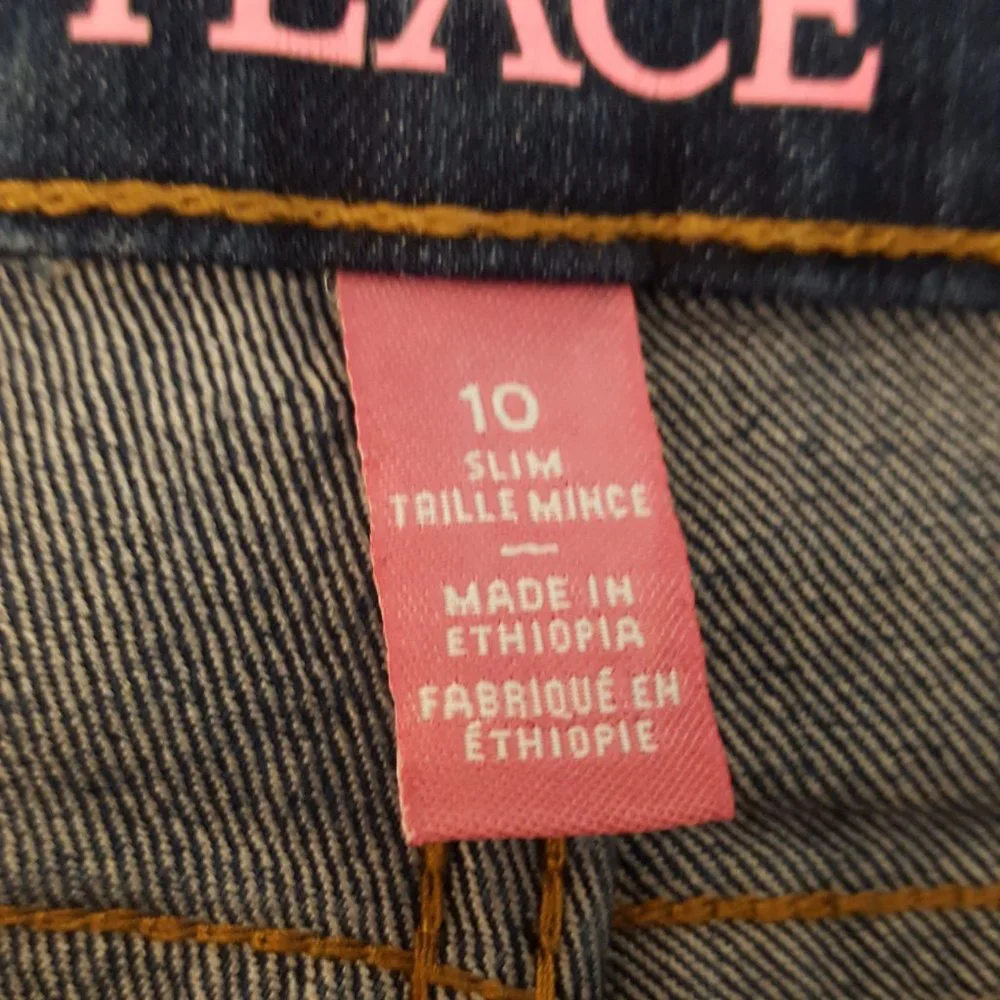 The Children's Place Jeans Bootcut Size 10 SLIM